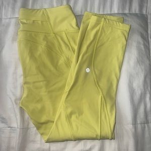 All the Right Places Crop Lululemon Leggings 23in